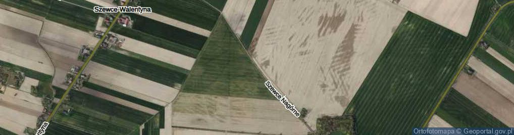 Zdjęcie satelitarne Szewce Nagórne ul.